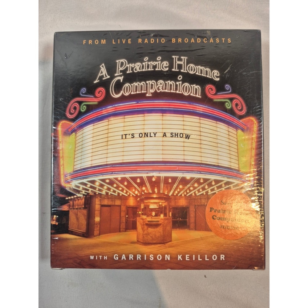 2006 A Prairie Home Companion It's Only a Show 2 CD Set Garrison Keillor Sealed